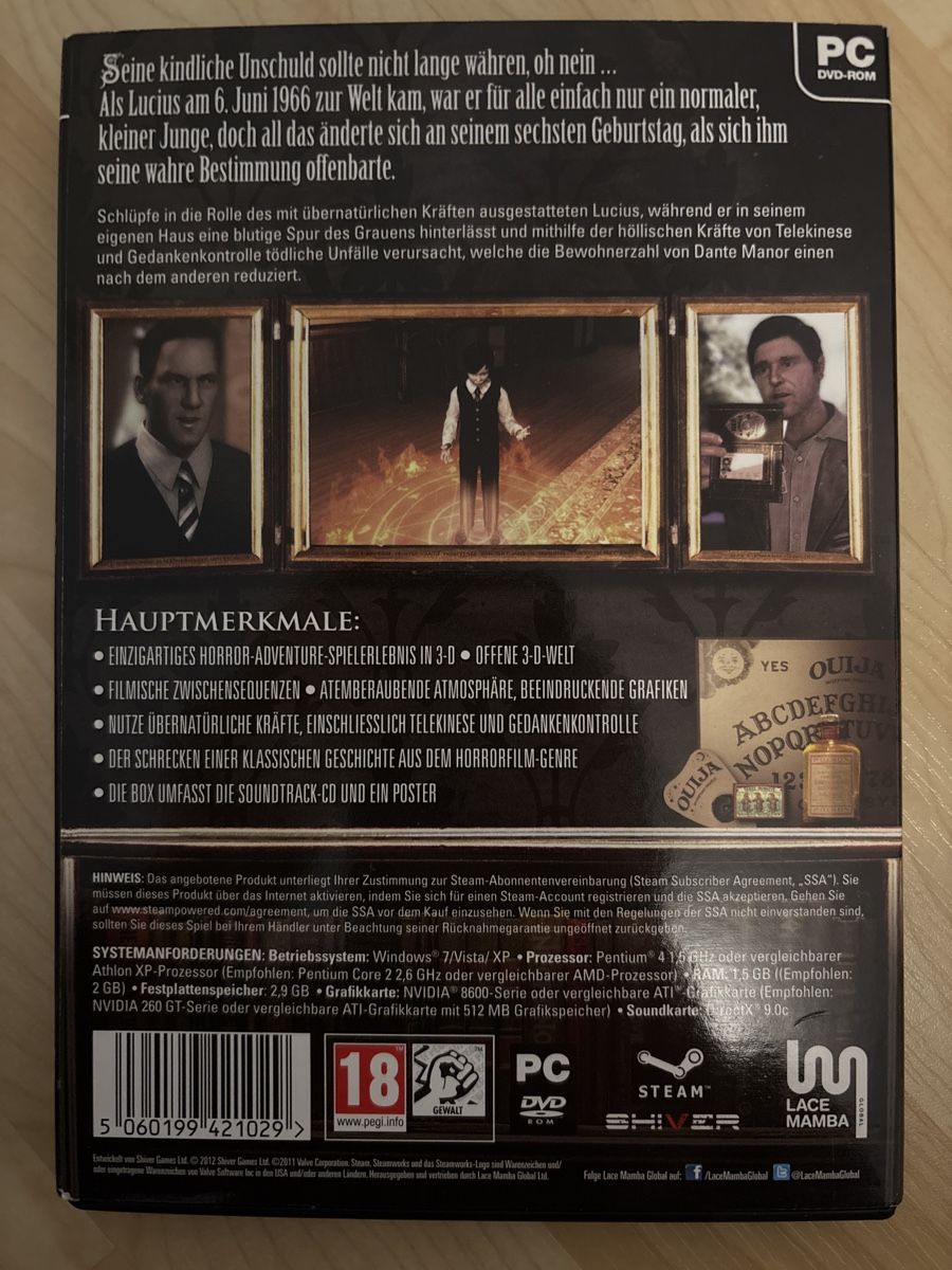 Jeux: Lucius – D'occasion à St. Gallen par sabrina_19 1