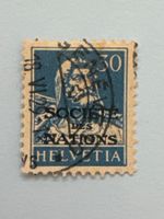 1932, Tellbrustbild, ZNr. SDN20, gestempelt