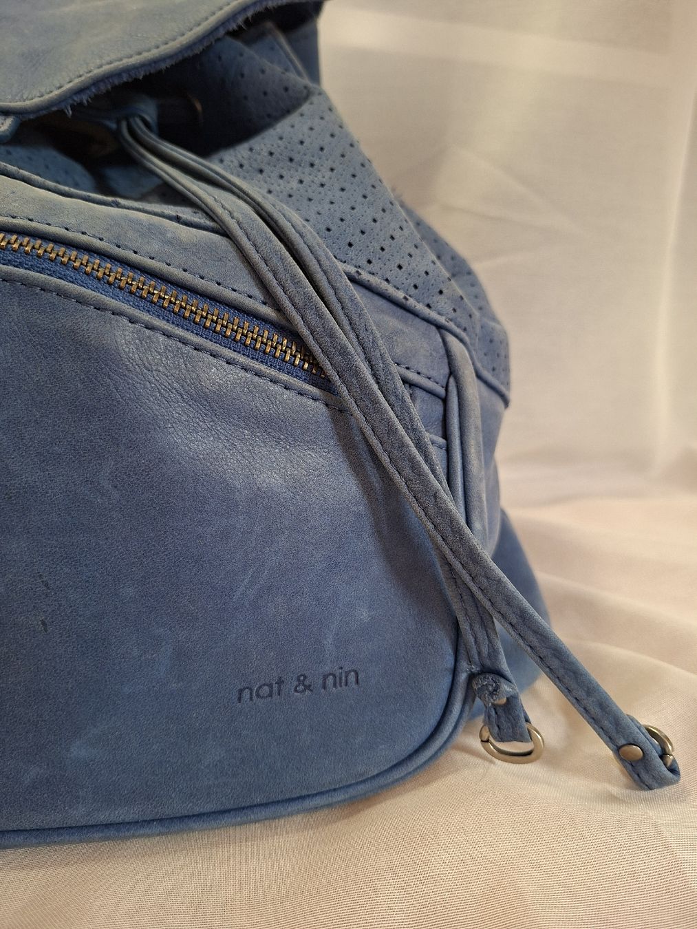 Zaini: Sac à dos Nat & Nin en cuir – Usato da Lausanne venduto da Super-cerise 1