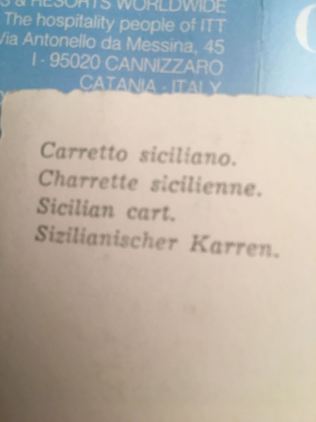 Cartoline postali: Sizilianischer Karren – Nuovo (secondo la descrizione) da Richterswil venduto da solalex 1