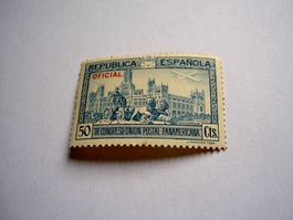 50 Cts. Pan. Postkongress 1931 geprüft