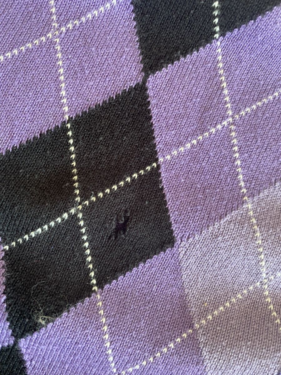 Cecil Maglioni & Felpe: Cecil Damen Rollkragenpullover Lila Rautenmuster Grösse s-m – Usato da lommis venduto da inf_thv8 4