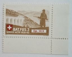 Soldatenmarke 2.WK, Füsilierkp III/3, Wi Inf 54