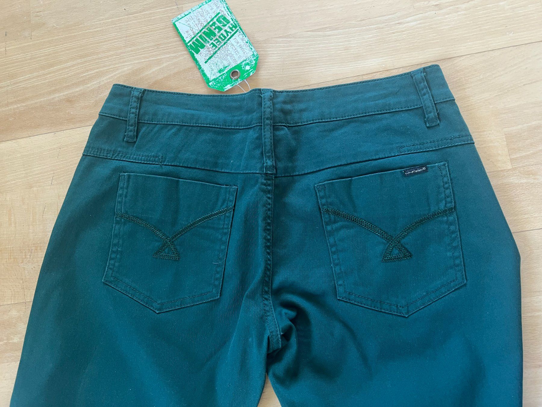 Pantaloni: HYDEE Damen Hose, Gr. 40, Dunkelgrün, NEU – Nuovo e nell'imballaggio originale da Worb venduto da farben20zauber 1