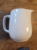 Wasser / Milchkrug weiss 1L