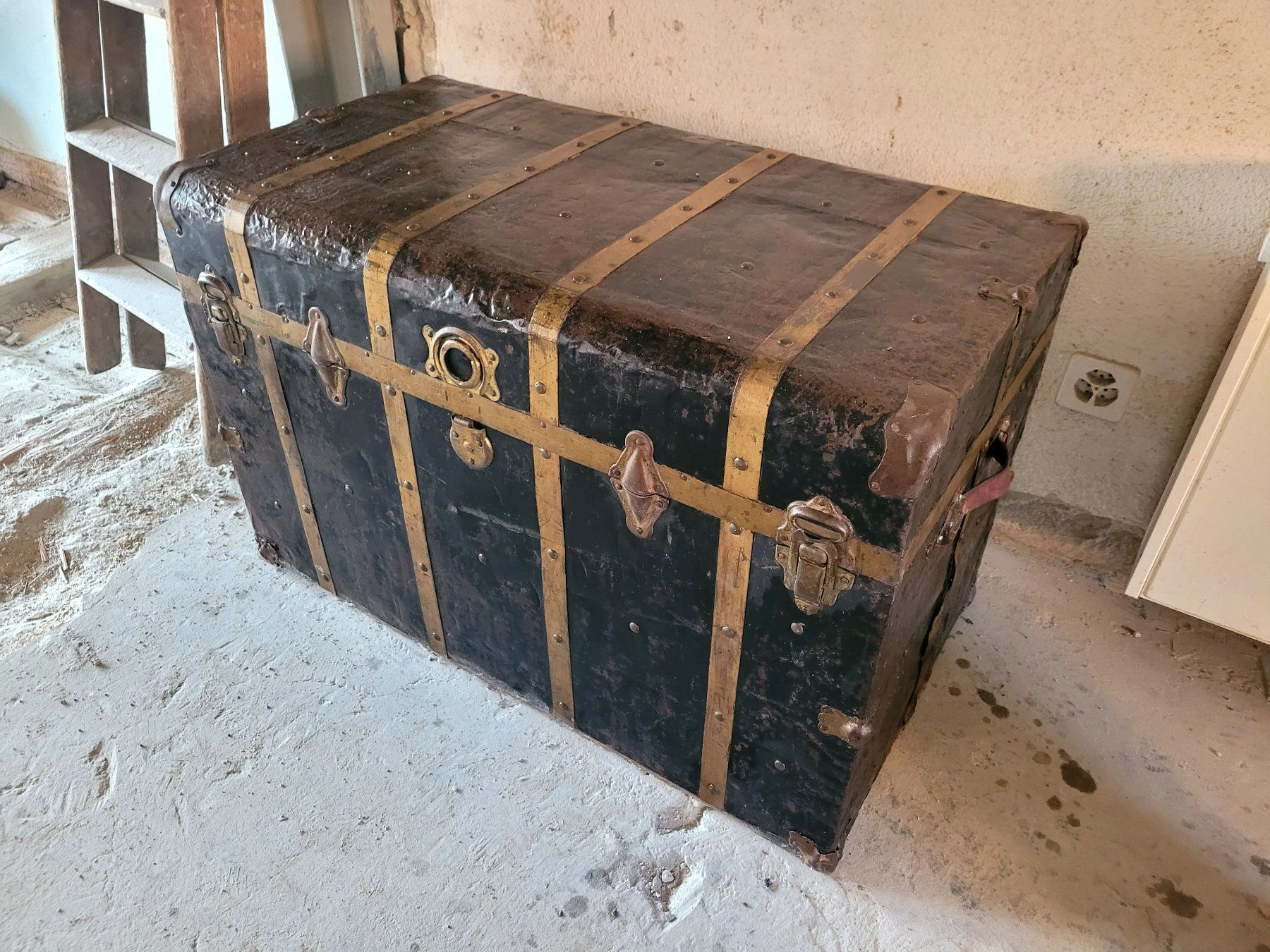 Coffres: Antike Truhe/Reisekoffer – D'occasion à Winterthur par Barbarav 2