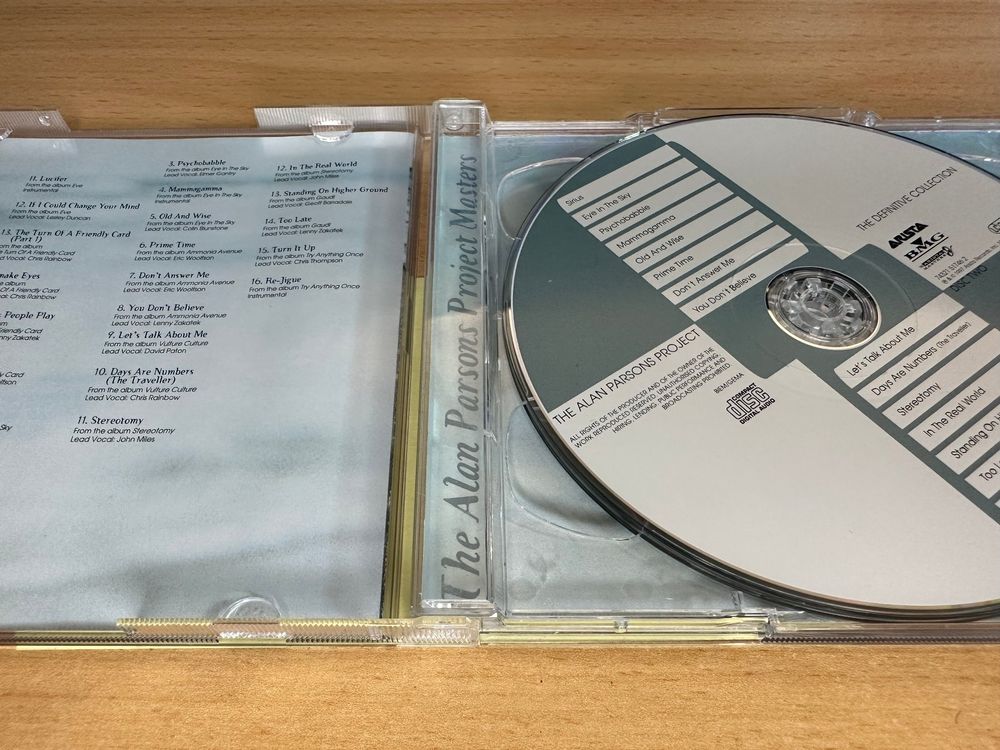 The Alan Parsons Project – The Definitive Collection - 2 CD (Gebraucht ...