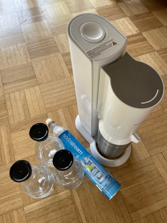 Soda Stream Crystal (mit Flaschen und Zylinder) Kaufen auf Ricardo