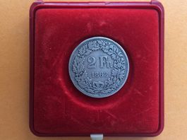 2 francs  1862  Rare et Belle