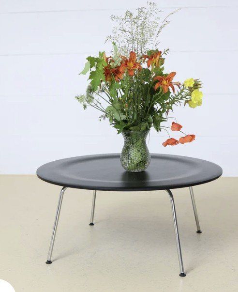 Vitra Tables: Vitra Eames CTM Coffee Table Metall Couchtisch | Schwarz – D'occasion à Eglisau par dmtdmt