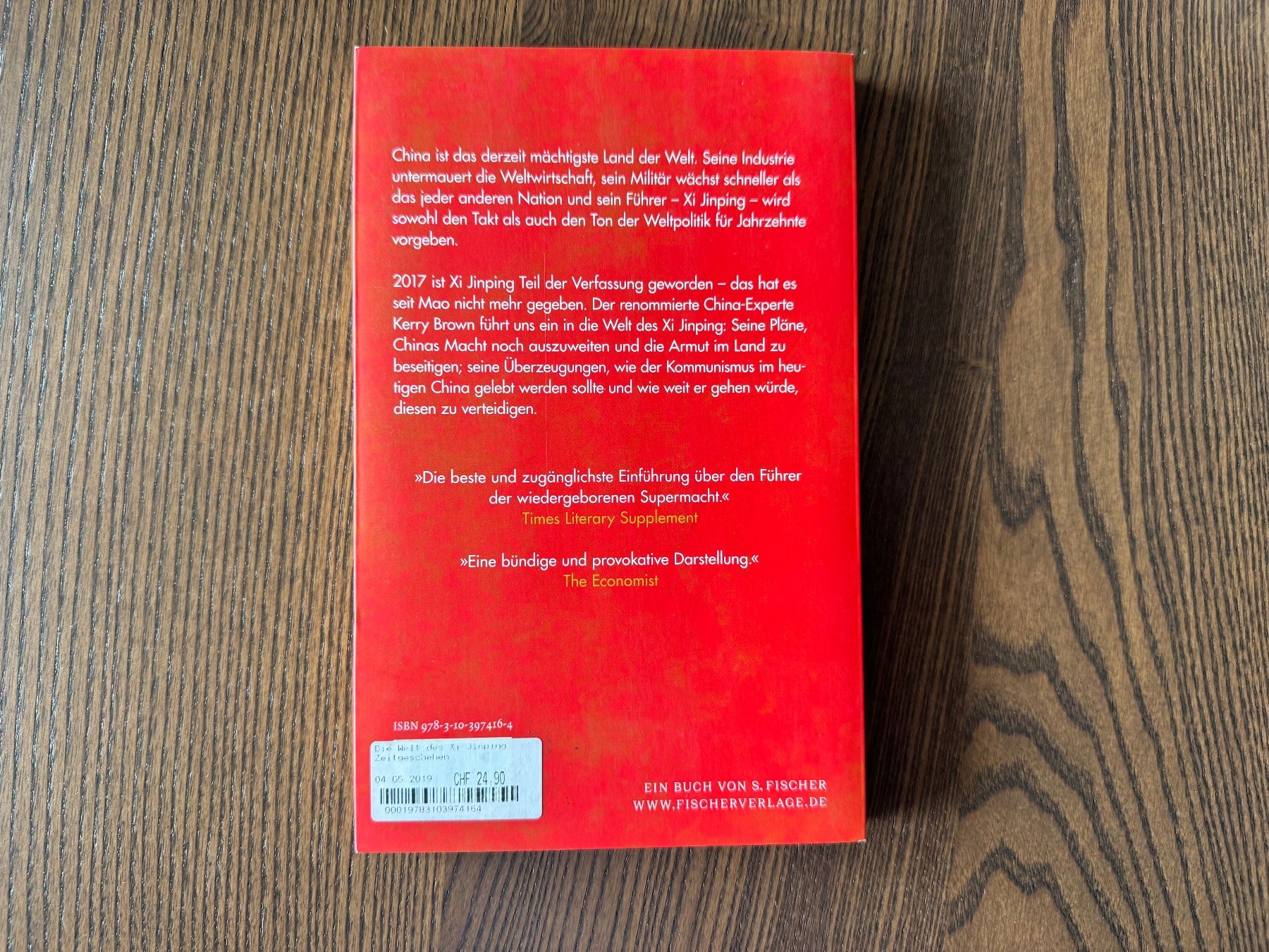 Libri: Kerry Brown - Die Welt des Xi Jinping – Usato da Löhningen venduto da santafe06 1