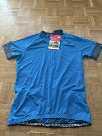 Loffler Bike T-Short Wmns, L(42), blue lake