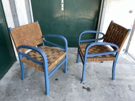 2 Originale Bauhaus Stühle aus den 1940er Stil Bodafors