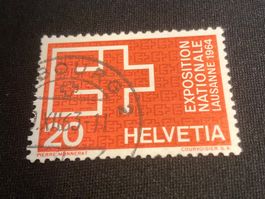 Expo Lausanne- Stiftkirche ZNr. 403/367 - Stempel Fribourg