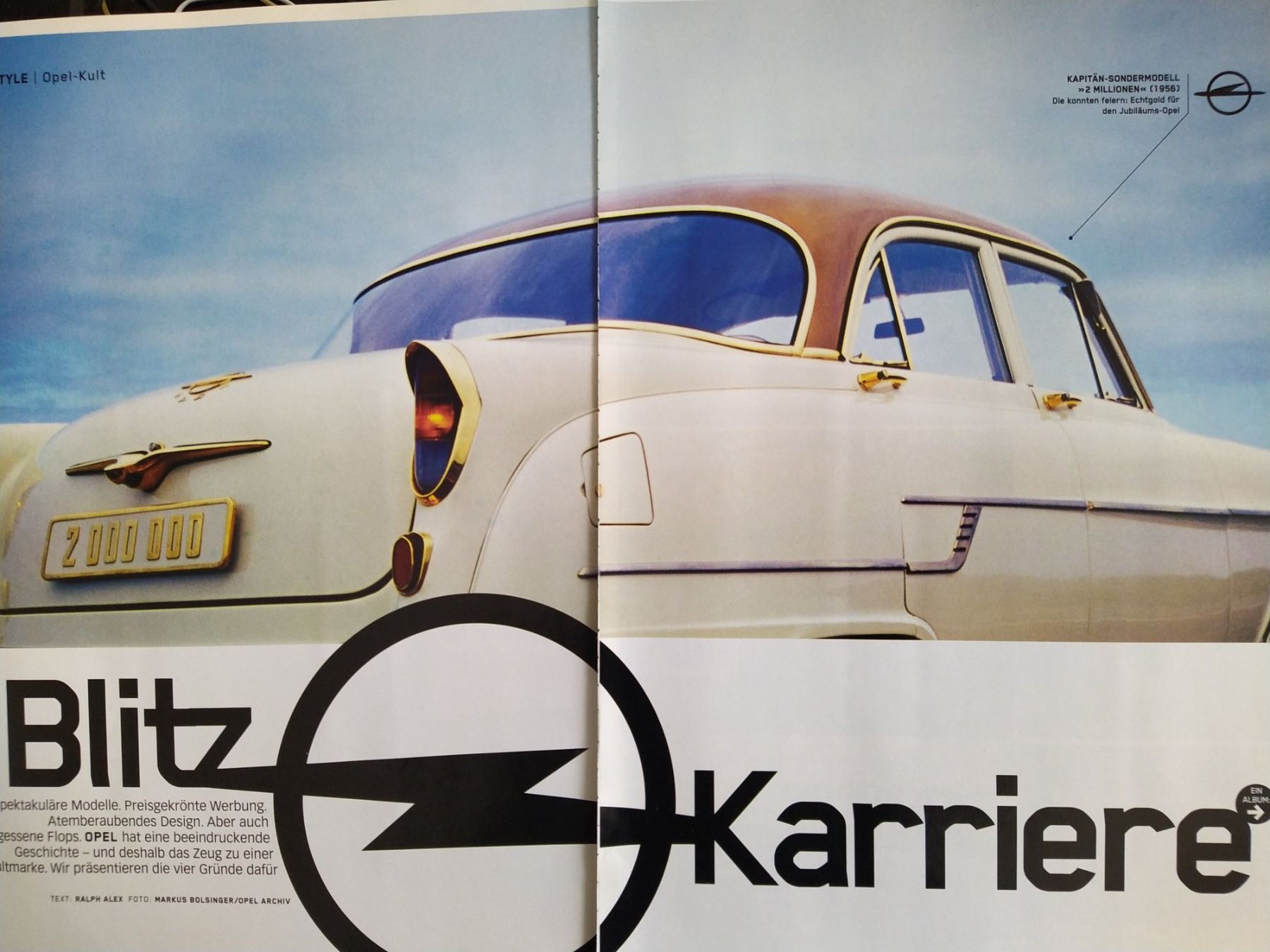 Voitures modèles: Opel- Kult Blitzkarriere – D'occasion à Bern par micky031