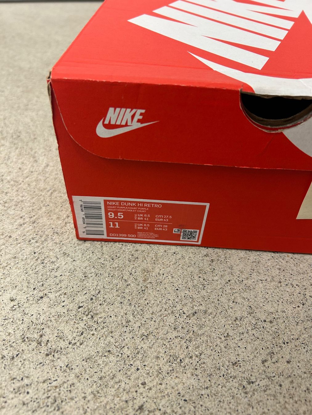 Nike Scarpe da uomo: Nike Dunk High Lakers – Nuovo e nell'imballaggio originale da St.Gallen venduto da y.vrn1 6