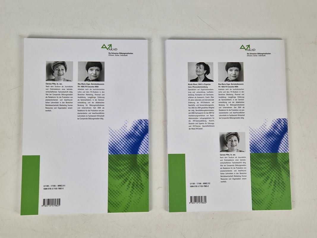 Livres: Kursprogramm (Personalmanagement) 2/2 Bücher – D'occasion à Muhen par Restwert_Muhen 1