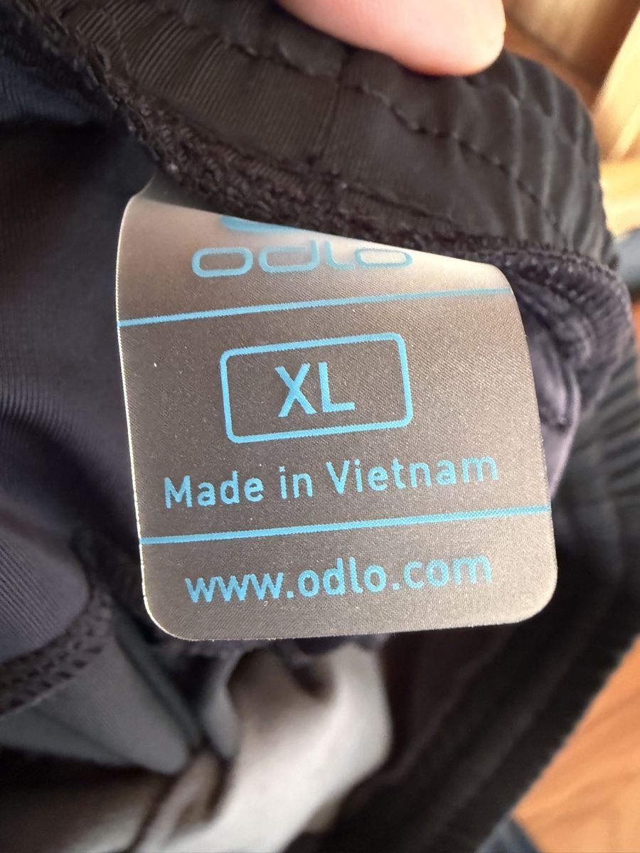 Odlo Hosen: Odlo Trainingshose schwarz Grösse XL Windproof – Gebraucht aus Niederstocken von Schnider87 2