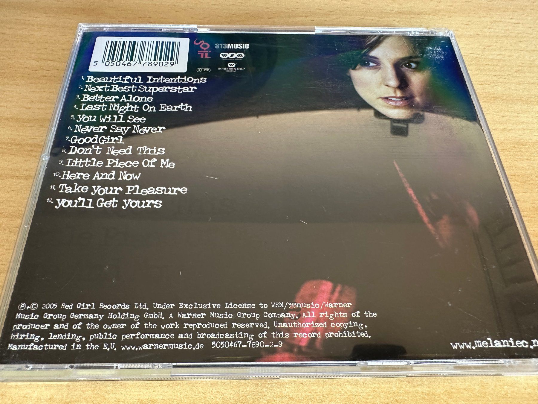 CDs: Melanie C – Beautiful Intentions – Gebraucht aus Rikon im Tösstal von Alpenmutz 1