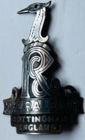 Velo Emblem VintagRaleigh Nottingham England Vintage  Metall