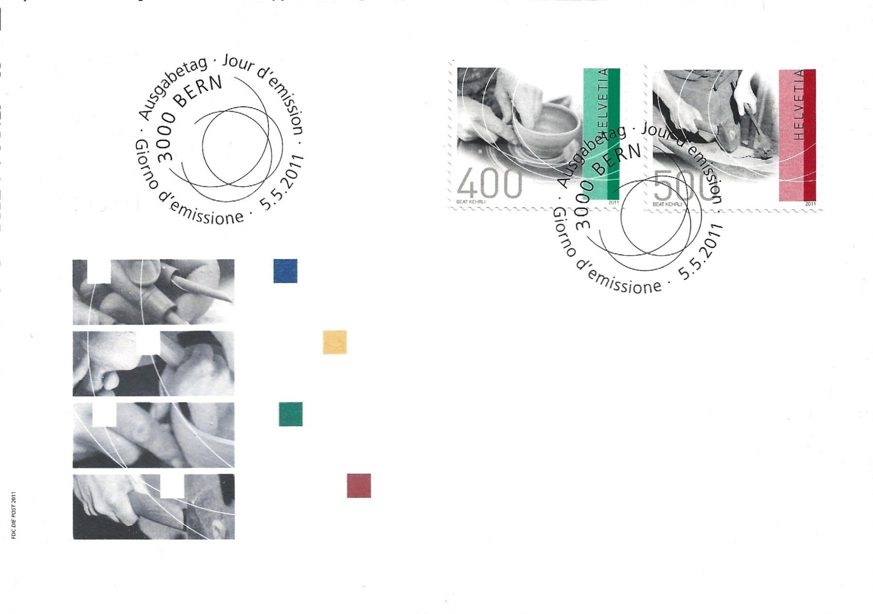 Tutti i francobolli: 2011  FDC Handwerk aus ABO – Nuovo (secondo la descrizione) da Rheinau venduto da loxis