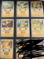 Alle 30th Celebration Pikachus (ausser pikachu 036/128)