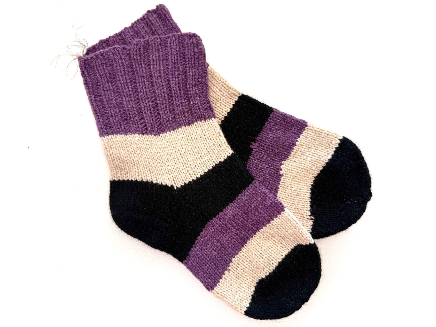 Calze: 100% Cashmere , Handmade Knitted Socks – Nuovo e nell'imballaggio originale da Lugano venduto da Luswre