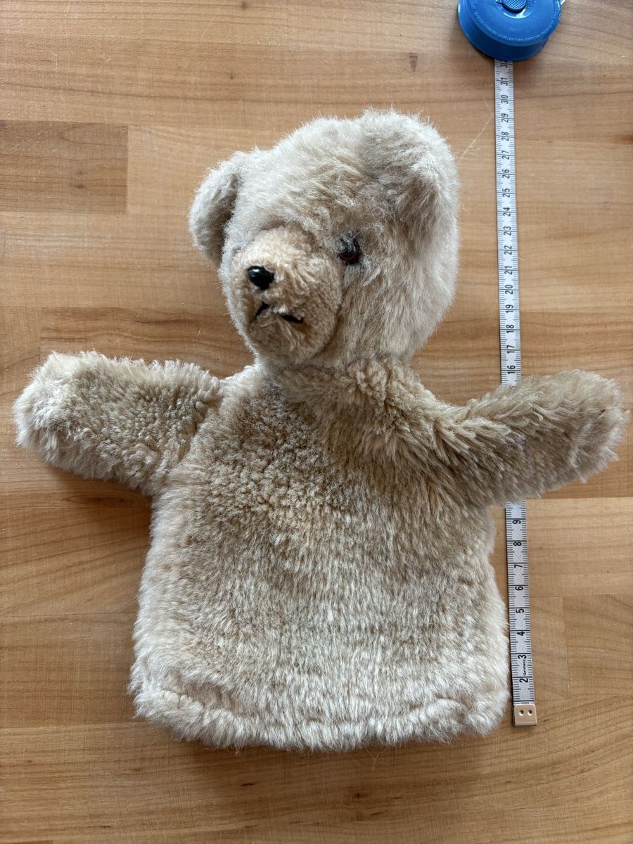 Bambole: Handpuppe Bär aus Plüsch – Usato da Rümlang venduto da SchumBru10