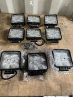 9Stk LED Arbeitsscheinwerfer 12/24V