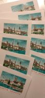 10x Frankierte Couverts mit je 2x 50er Zürich Briefmarken