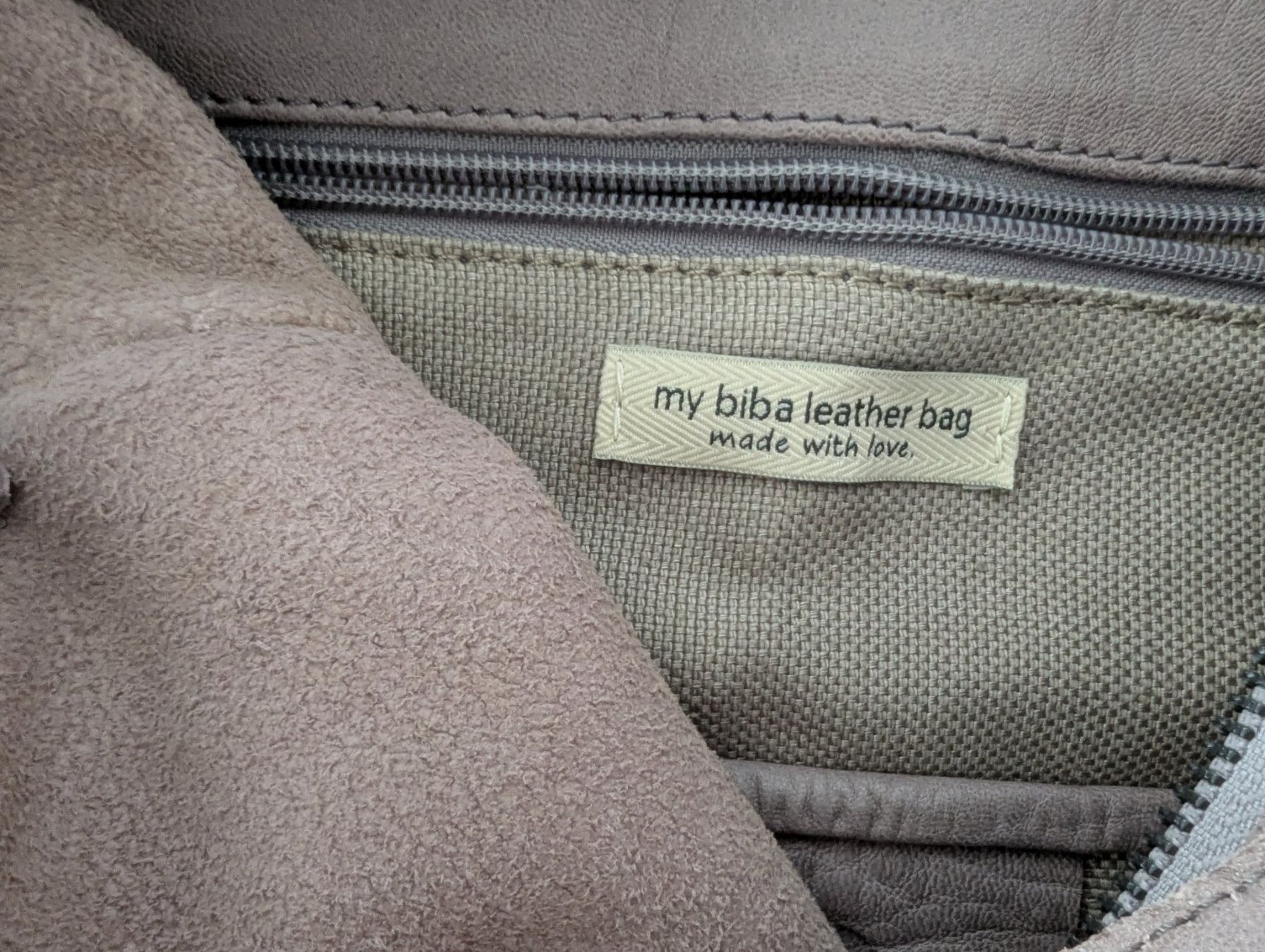 Borse: my biba leather bag grau – Usato da Liestal venduto da Nizli 3