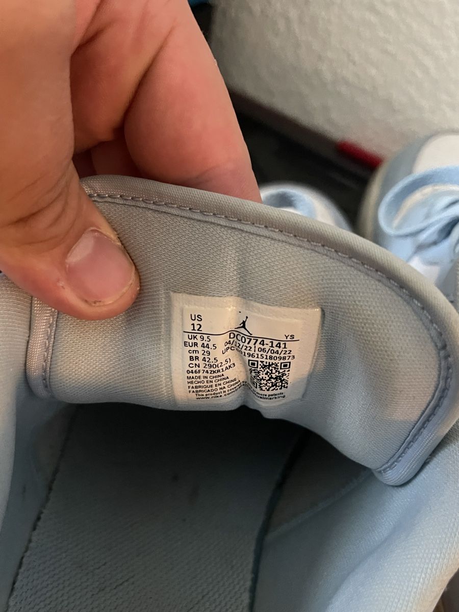 Scarpe da uomo: Jordan 1 Low Türkis – Usato da Sennhof venduto da furkanAlb 3