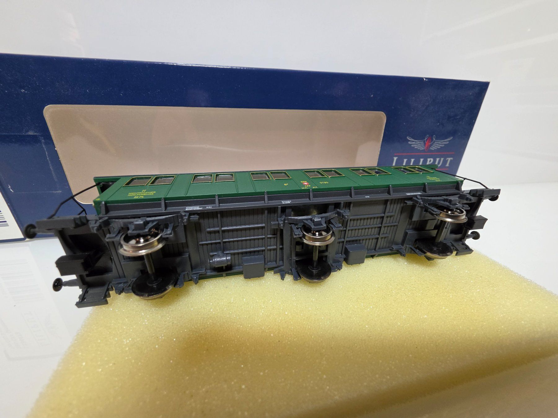 Liliput Modellini di ferrovie: Liliput SBB Oldtimer Personenwagen 3790 – Usato da Neuenhof venduto da ludovicco 6