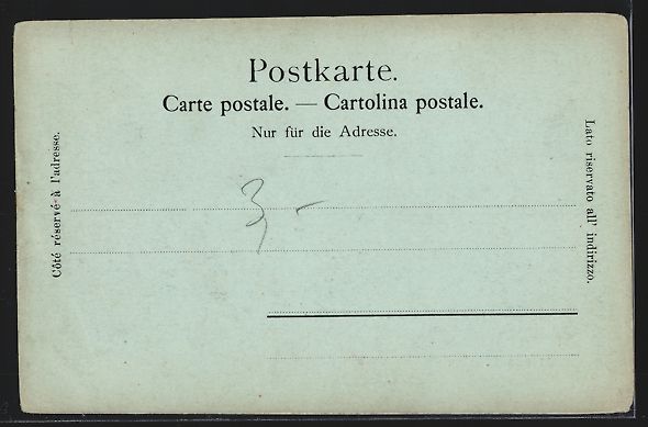 Cartoline postali: Mondschein-AK Flüelen, Uferpartie mit K – Usato da Berlin venduto da bartko-reher 1