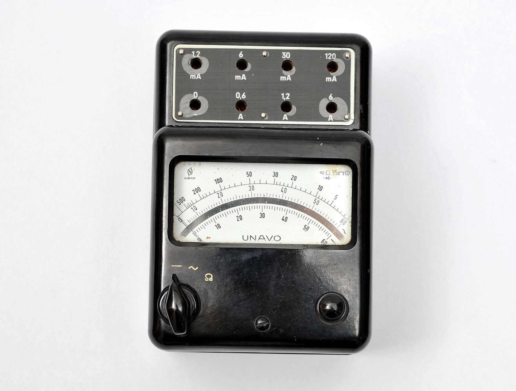 Misurare: Vintage Messgerät Multimeter UNAVO Neuberger Physik Labor – Usato da Gränichen venduto da Zuckerhut45