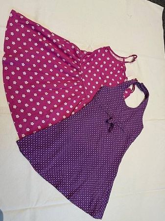 Sommerkleider Set, Gr. 116, Blumenmuster, guter Zustand!