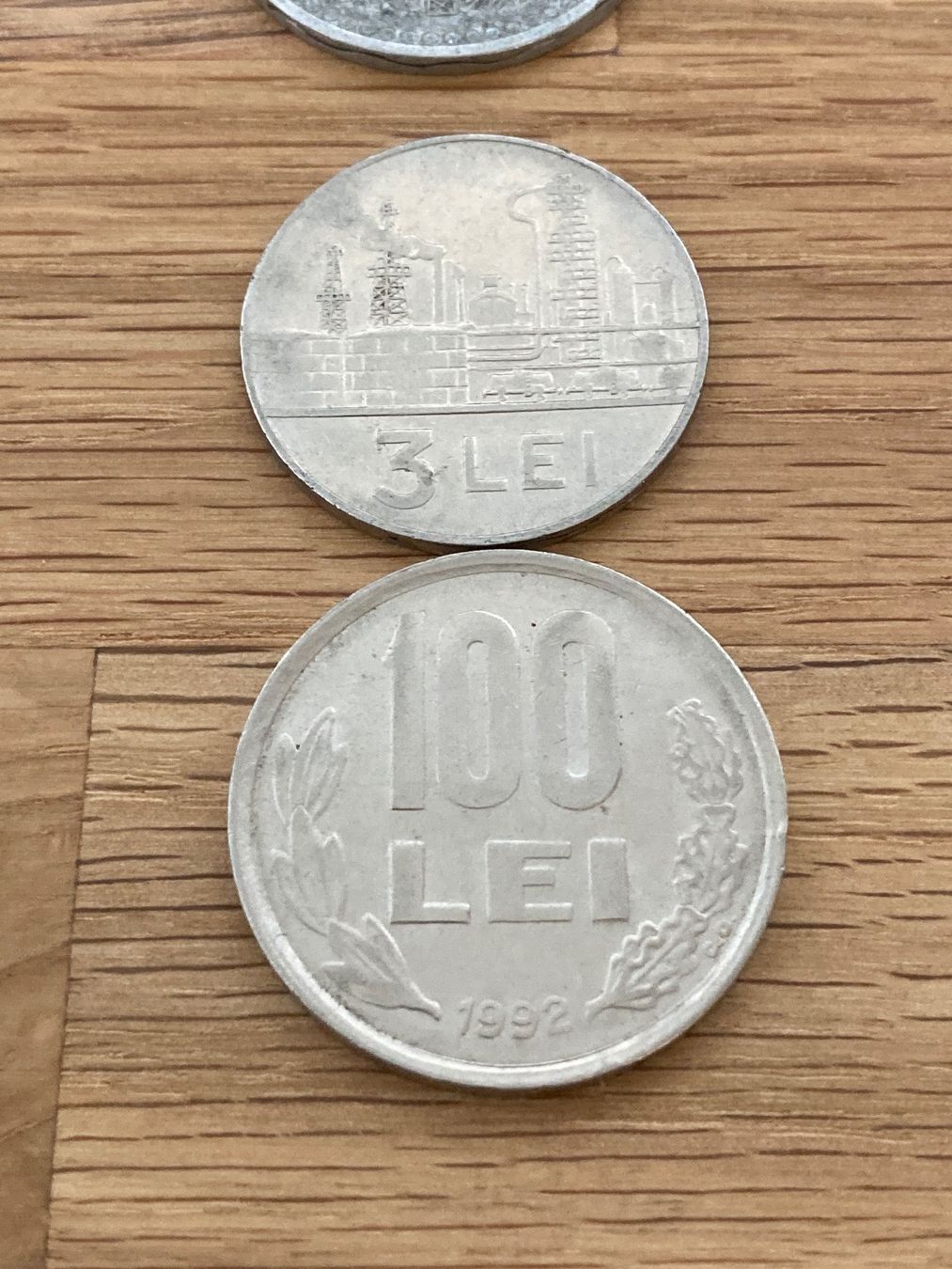 Tutti le monete: Trois pièces de Roumanie – Usato da Villars-sur-Glâne venduto da Graca03 1