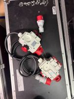 2x Starkstromverteiler (HTCN/16A Plug / Out: 16A + 3x T25)