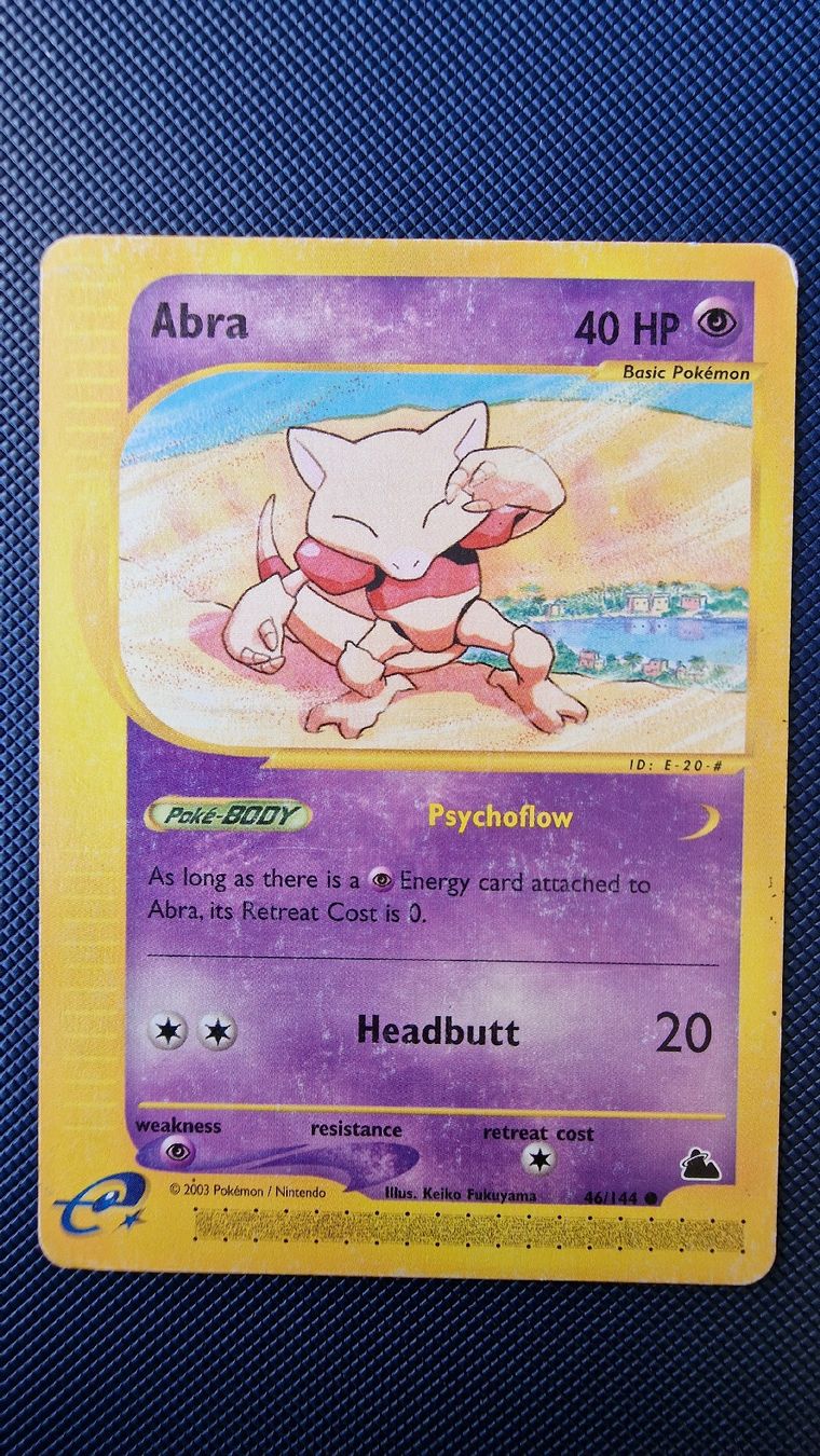 Pokémon Cartes à collectionner: Abra #46 – Pokémon Skyridge  – D'occasion à Veytaux par PocketMonster