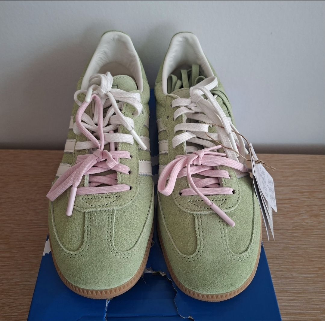 Adidas Scarpe da uomo: Adidas Samba OG Molly Mae Matcha – Nuovo e nell'imballaggio originale da Onex venduto da Chooseyoursneaks 4