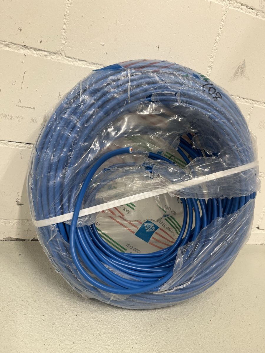 Câbles: Litzenkabel 16mm2 blau 90-95m neu – Neuf avec emballage d'origine à Würenlos par jam_mv8g