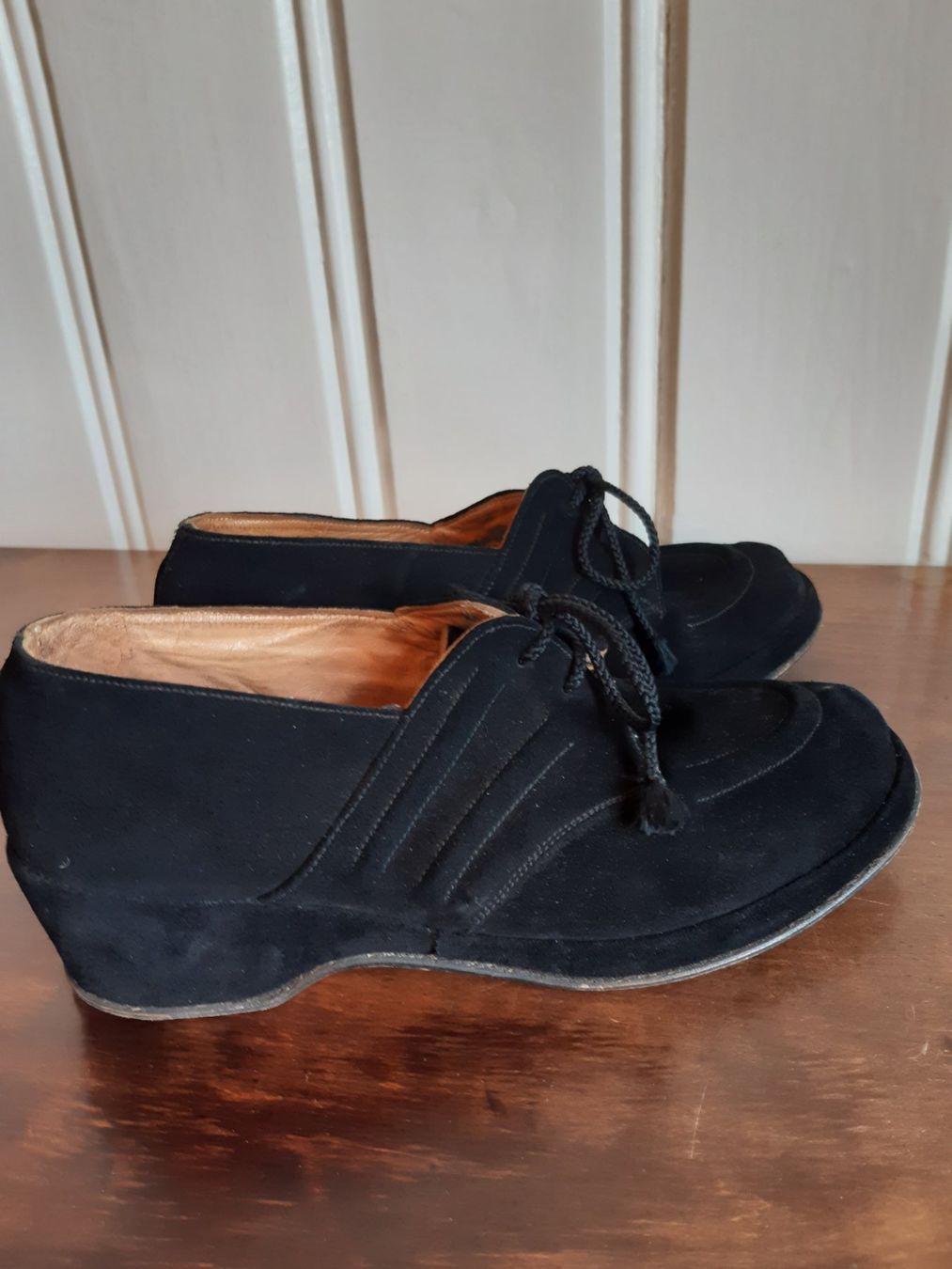 Scarpe da donna: Schuhe original 1940er Jahre – Usato da Arbon venduto da torso444
