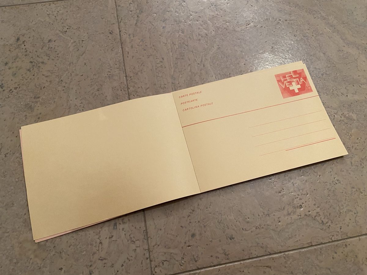 Cartoline: Leere Postkarten vorfrankiert PTT – Usato da Niederönz venduto da guisan45 1