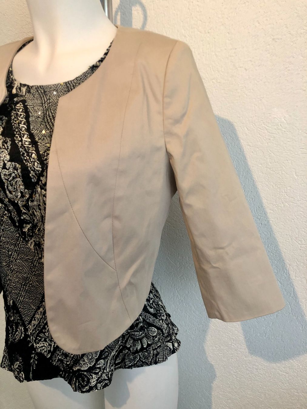 Giacche: Blazer Bolero von Comma, Grösse 36 beige – Nuovo (secondo la descrizione) da Berg am Irchel venduto da Zweiti_Chance 2