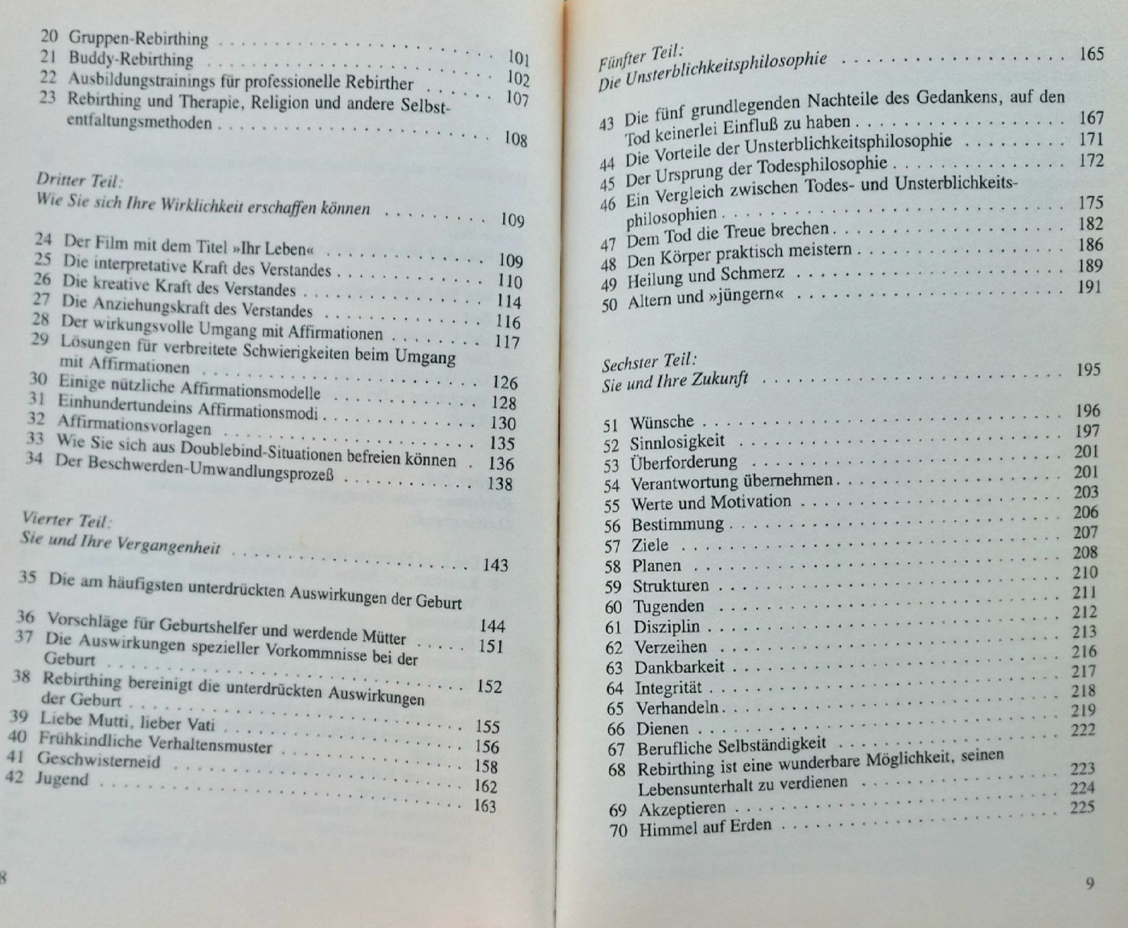 Bücher: Jim Leonarg / Phil Laut - Rebirthing - deutsch – Gebraucht aus Niederuzwil von lubimaja 2