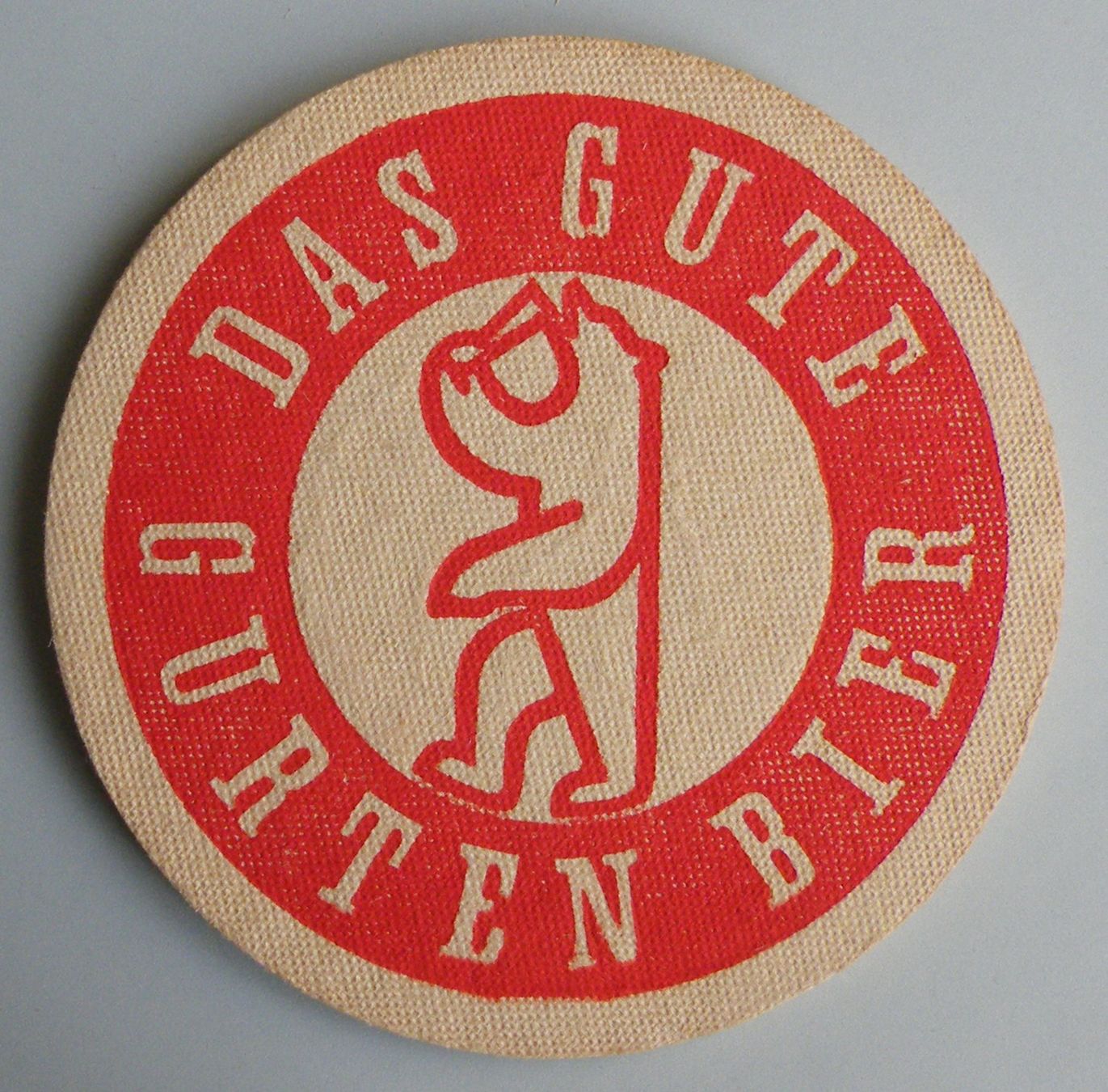 Sottobicchieri: Bier Brauerei GURTEN BIER Bern Bierteller Bierdeckel 5 mm – Usato da Zürich venduto da Turta