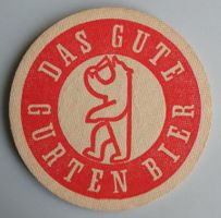 Bier Brauerei GURTEN BIER Bern Bierteller Bierdeckel 5 mm