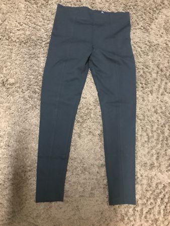 Schwarze Leggins mit Naht hinten und vorne Gr M H&M