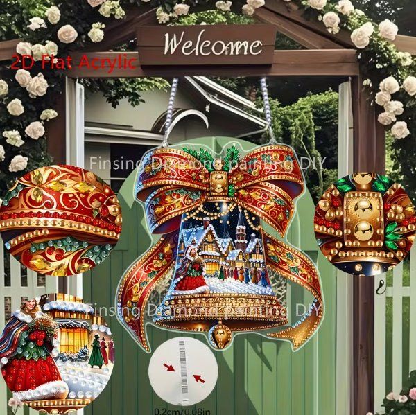 Kit bricolage: Diamond Painting Aufhänger Weihnachtskugel – Nuovo e nell'imballaggio originale da Obergösgen venduto da Diamond-Painting 3