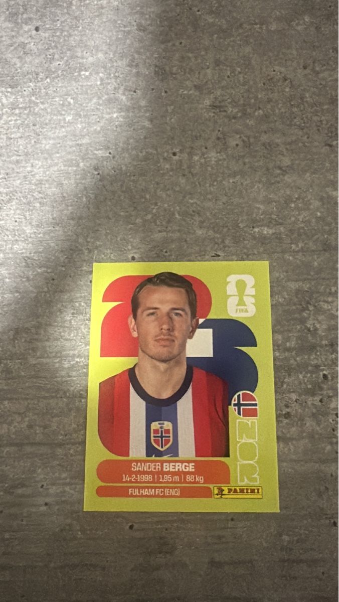 Panini Carte collezionabili: NOR 11 , FIFA WORLD CUP 2026 PANINI – Nuovo (secondo la descrizione) da Frauenfeld venduto da 1PegPeg1